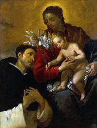 Madonna mit Kind und St. Dominikus